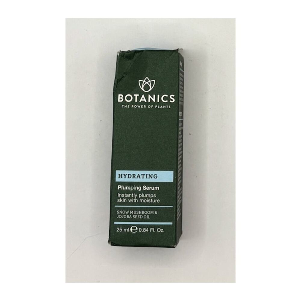 Botanics Hydrating Plumping Serum Snow Mushroom Jojoba 0.84oz NEW - Picture 2 of 5